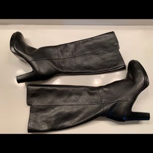 Nine West Black Knee High Boot- Size 10